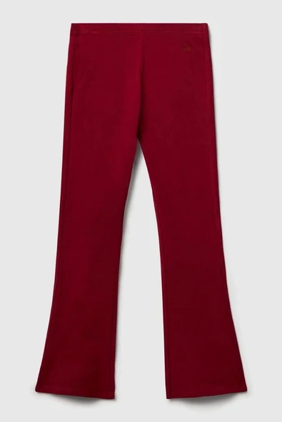 United Colors of Benetton Kız Çocuk 3DKECF037-25K İspanyol Tayt Bordo ürün görseli