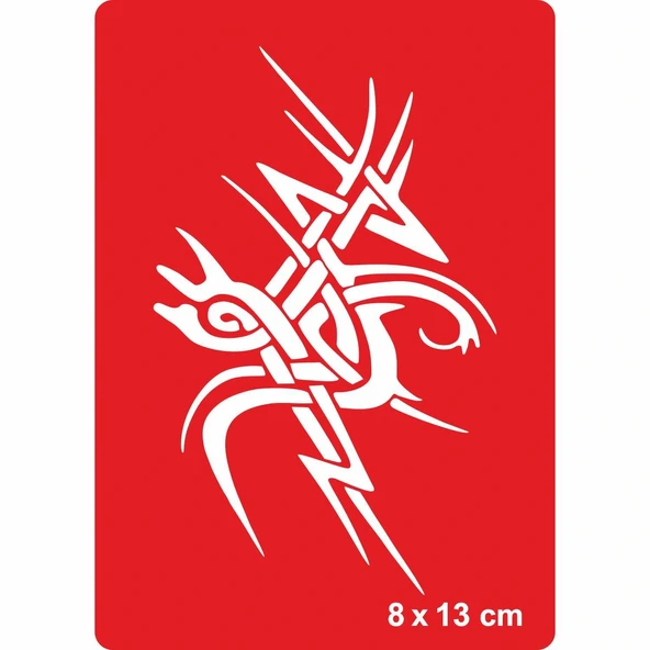 Tribal 70 Tattoo Geçici Dövme Şablonları Kına Kalıpları ürün görseli 1