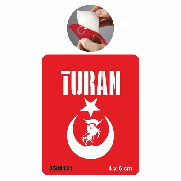 Turan Ülkücü  Tattoo Geçici Dövme Şablonları Kına Kalıpları ürün görseli 1
