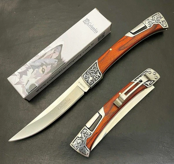 AlsepeteAvm A3165-A İşlemeli Manuel Kamp Çakısı ürün görseli