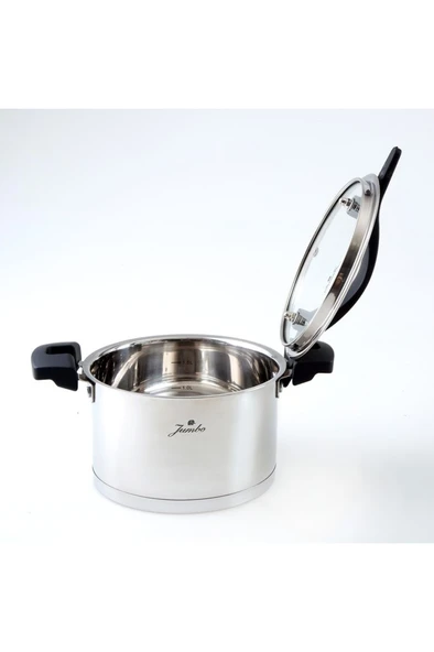 Jumbo Spark 8 Parça Çelik Tencere Seti - 2