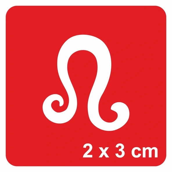 Aslan Burcu Tattoo Geçici Dövme Şablonları Kına Kalıpları ürün görseli 1