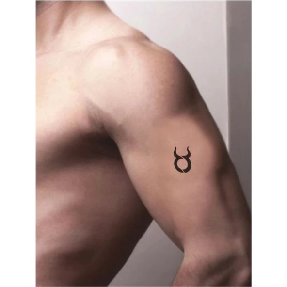 Boğa Burcu Tattoo Geçici Dövme Şablonları Kına Kalıpları - 2