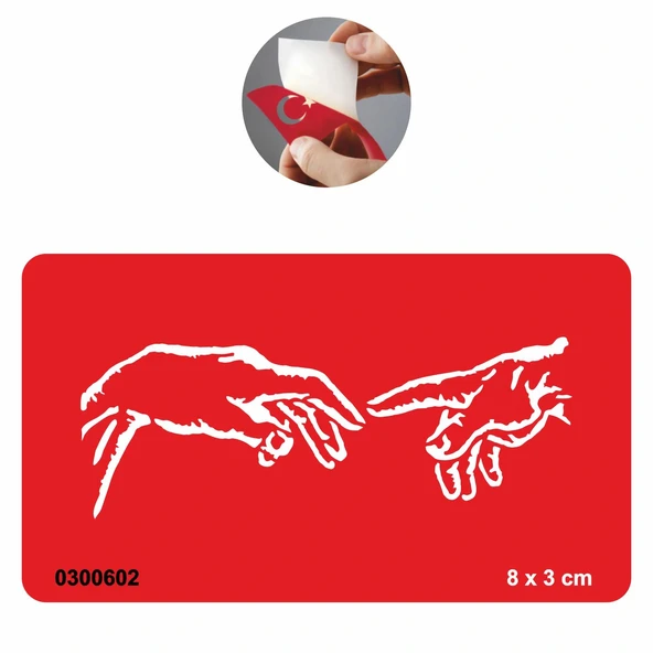 Ademin Yaratılışı Tattoo Geçici Dövme Şablonları Kına Kalıpları ürün görseli 1