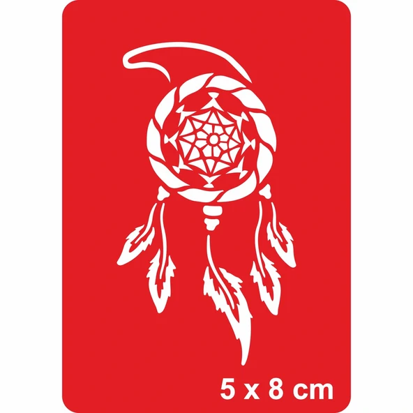 Sadece Güzel Rüyalar Görün!  Tattoo Geçici Dövme Şablonları Kına Kalıpları ürün görseli 1