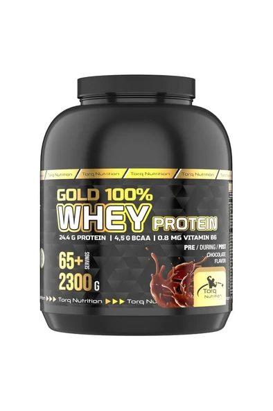 Torq Nutrition Gold %100 Whey Protein Tozu Çikolata 2300 Gr - 65+ Servis