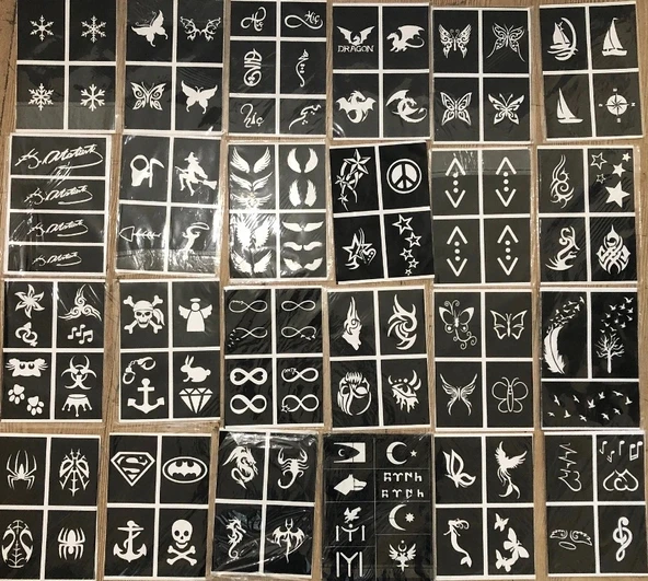 Toptan Fiyatına 50 Sayfa Kına Deseni- 200 Desen ürün görseli 1