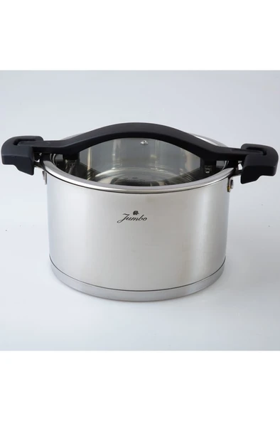 Jumbo Spark 8 Parça Çelik Tencere Seti