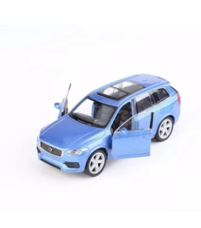 Oyuncak Metal Model Araba 1/36 Çek Bırak Mavi Volvo XC90 - 2