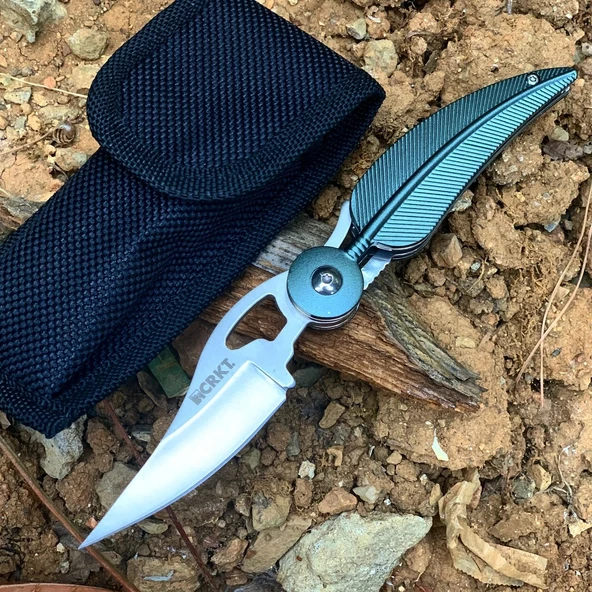 AlsepeteAvm 6077 XEAF Pembe Tüy Kamp Çakısı ürün görseli