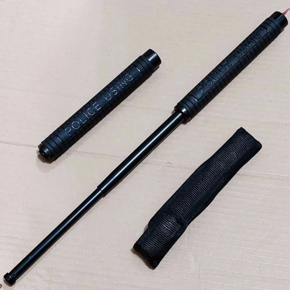 Police Siyah Jop 50 Cm Açılır Kapanır