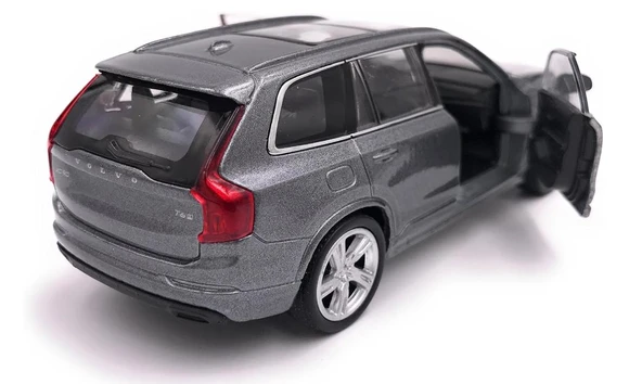 Oyuncak Metal Model Araba 1/36 Çek Bırak Siyah Füme Volvo XC90 ürün görseli
