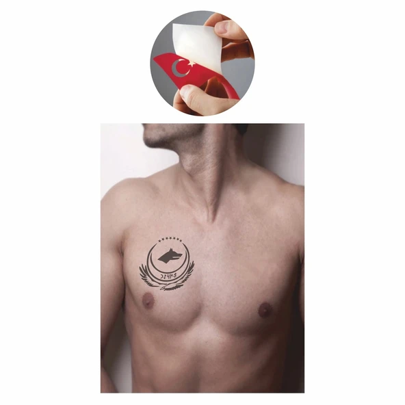 Yüksel Türk! Tattoo Geçici Dövme Şablonları Kına Kalıpları - Resim 2