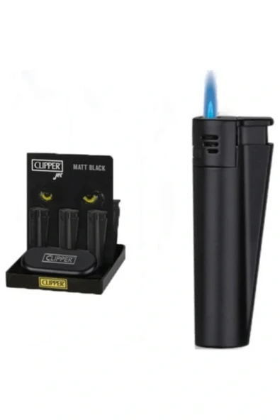 AlsepeteAvm 1300 C Turbo Komple Metal Mat Siyah Çakmak Turbo Siyah Jet