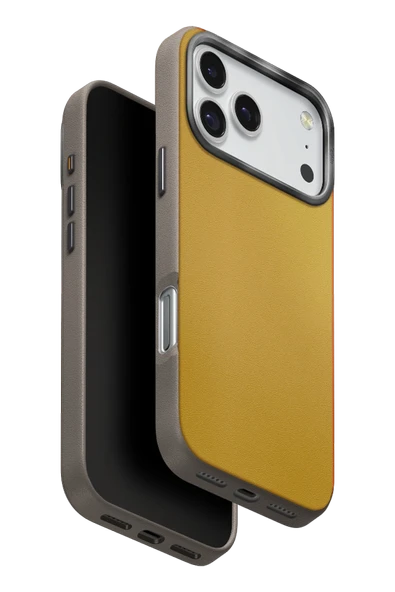 İphone 17 Pro Max Kılıf Lyden DS Çift Ton Vegan Deri Magsafe Özellikli (MagClick™) Business Kapak - 7