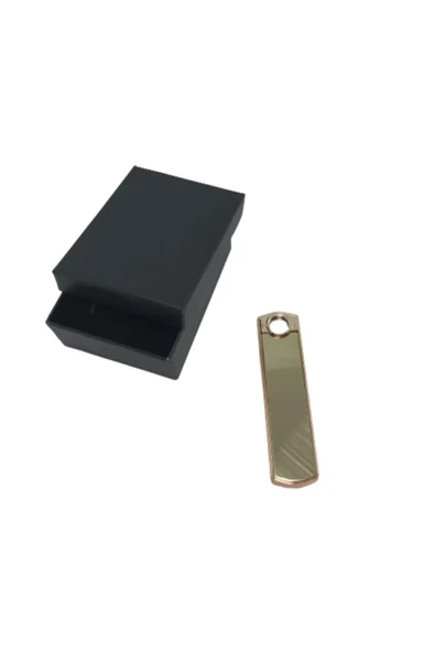 AlsepeteAvm Alevsiz Usb Şarj Edilebilir Çakmak Şarjlı Usb Kızaklı Çakmak - 2