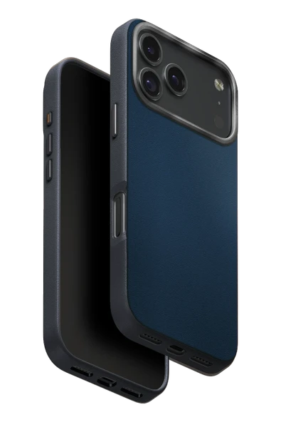 İphone 17 Pro Max Kılıf Lyden DS Çift Ton Vegan Deri Magsafe Özellikli (MagClick™) Business Kapak - 1
