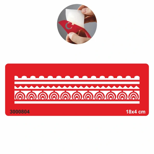 Otantik Motifler Tattoo Geçici Dövme Şablonları Kına Kalıpları ürün görseli 1