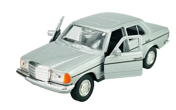 Oyuncak Metal Model Araba 1/36 Çek Bırak Gri Mercedes W123 ürün görseli