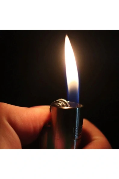 AlsepeteAvm Kutulu Metal Clipper Matt Black Siyah Çakmak - 2