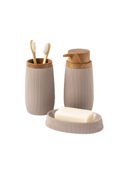 English Home Banyo Setleri, Banyo Sabunluk Seti, Banyo Dekorasyon Setleri, Banyo Diş Fırçası - 3