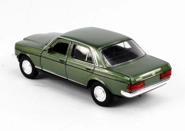 Oyuncak Metal Model Araba 1/36 Çek Bırak Yeşil Mercedes W123 - 2