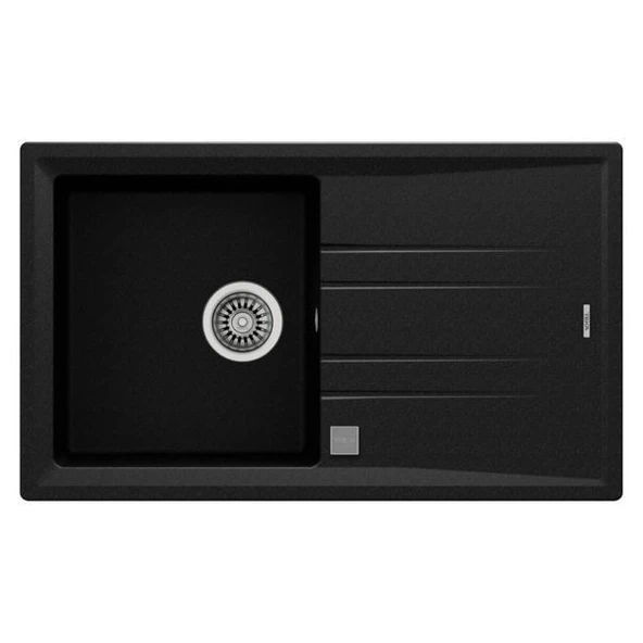 TEKA EVİYE STONE 50 B-TG METALİK SİYAH - 1