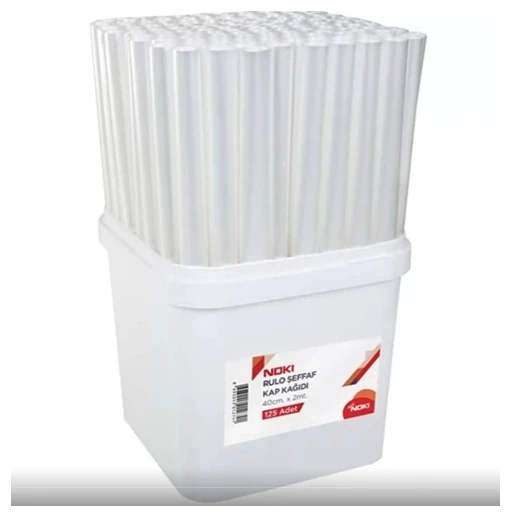 Noki Rulo Kap Şeffaf - 3 adet ürün görseli 1