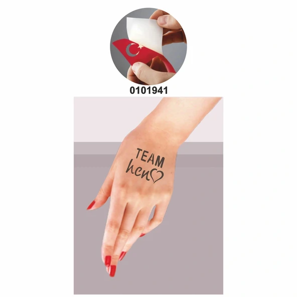 Kına Takımı  Tattoo Geçici Dövme Şablonları Kına Kalıpları - Resim 2