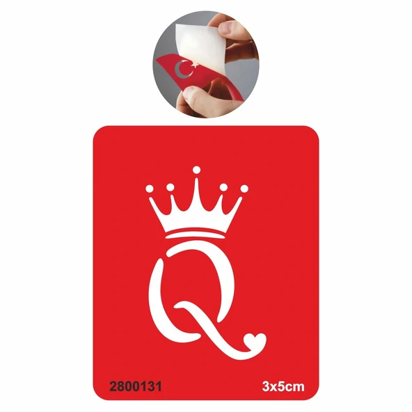 Lider Kraliçe Tacı Tattoo Geçici Dövme Şablonları Kına Kalıpları ürün görseli 1