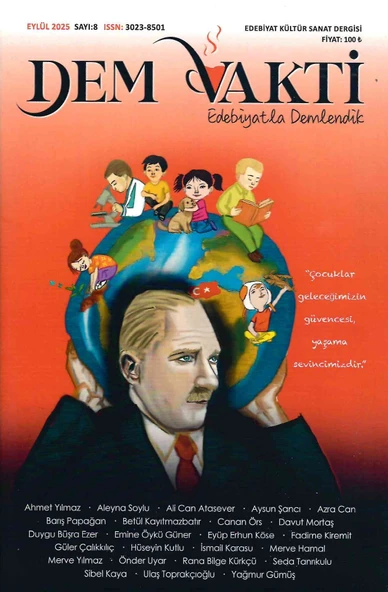 Dem Vakti Dergi 8.Sayı Eylül 2025 ürün görseli