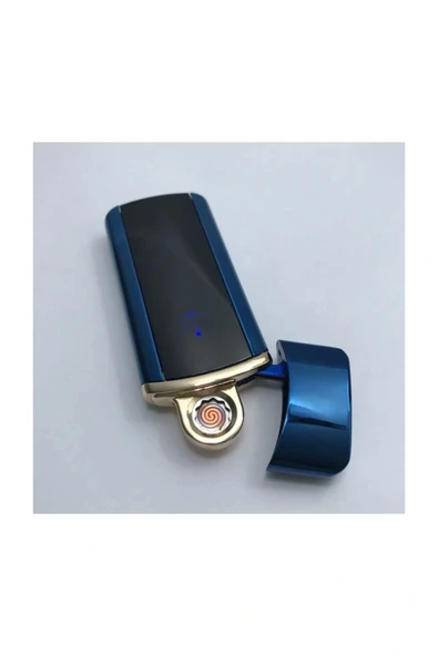 AlsepeteAvm Dokunmatik Yazılı Şarjlı Çakmak ürün görseli 1