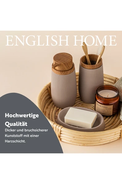 English Home Banyo Setleri, Banyo Sabunluk Seti, Banyo Dekorasyon Setleri, Banyo Diş Fırçası