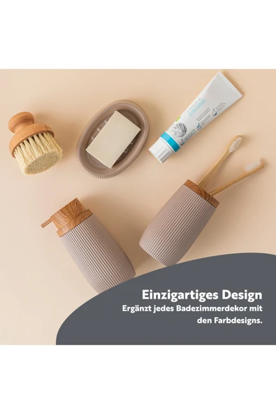 English Home Banyo Setleri, Banyo Sabunluk Seti, Banyo Dekorasyon Setleri, Banyo Diş Fırçası - 4
