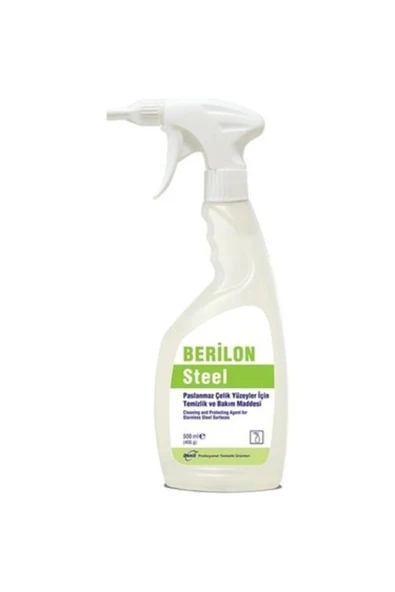 Deniz Berilon İnox Paslanmaz Çelik Metal Krom Nikel Çok Amaçlı Yüzey Temizleyici - 500 Ml. - Sprey ürün görseli 1