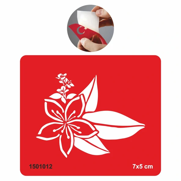 Mahsun Menekşe Tattoo Geçici Dövme Şablonları Kına Kalıpları ürün görseli 1