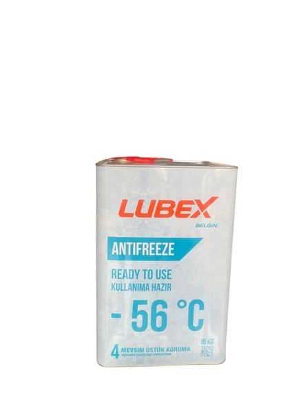 LUBEX ANTİFREEZE RTU MAVİ  -56 TNK 15  KG - 2
