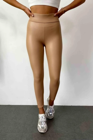 Kadın Yüksek Bel Içi şardonlu Fırsat ürün Toparlayıcı Tayt - 2