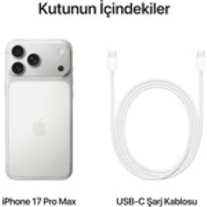 Apple iPhone 17 Pro Max 256 GB Gümüş Cep Telefonu (Apple Türkiye Garantili) - Resim 5