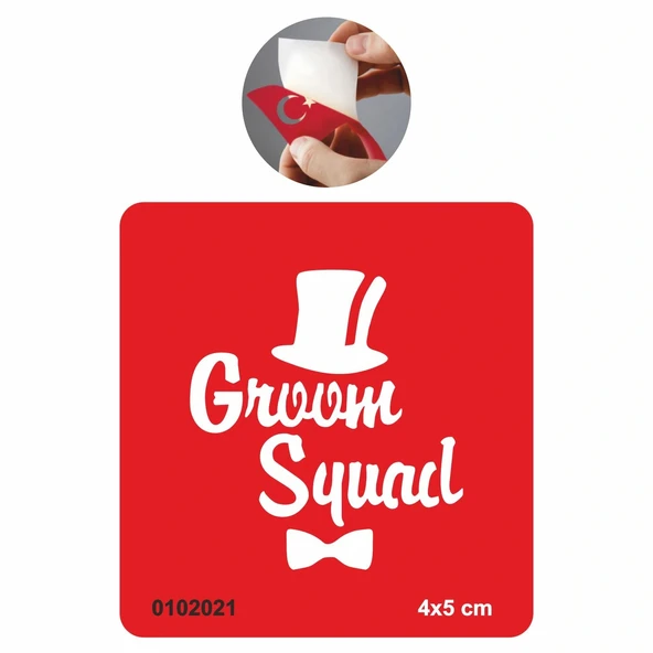 Damat Takımı  Tattoo Geçici Dövme Şablonları Kına Kalıpları ürün görseli 1