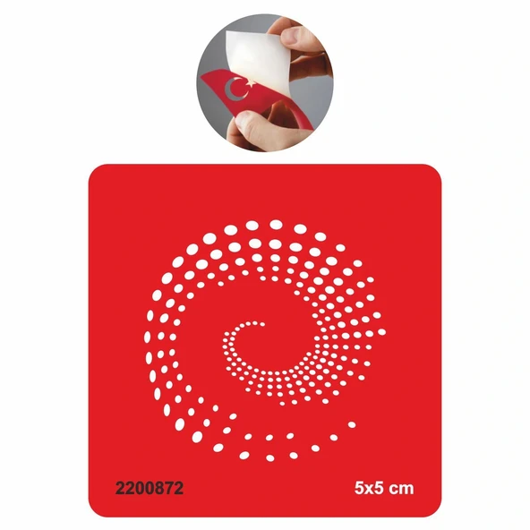 Sonsuz Sarmal Tattoo Geçici Dövme Şablonları Kına Kalıpları ürün görseli 1