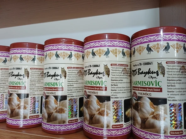 SARMISOVİÇ KALSİYUM VE KEMİK TABLET - Resim 2