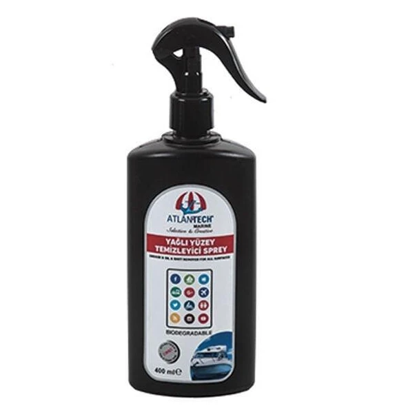 YAĞLI YÜZEY TEMİZLEME VE PARLATICI SPREYİ 400 ml ürün görseli 1