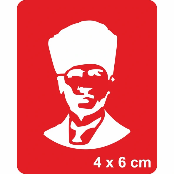 Gazi Mustafa Kemal Tattoo Geçici Dövme Şablonları Kına Kalıpları ürün görseli 1