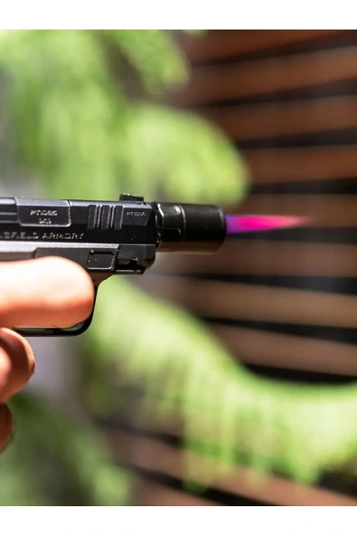 AlsepeteAvm Rüzgar Çakmak Siyah Renk Çelik Doldurulabilir