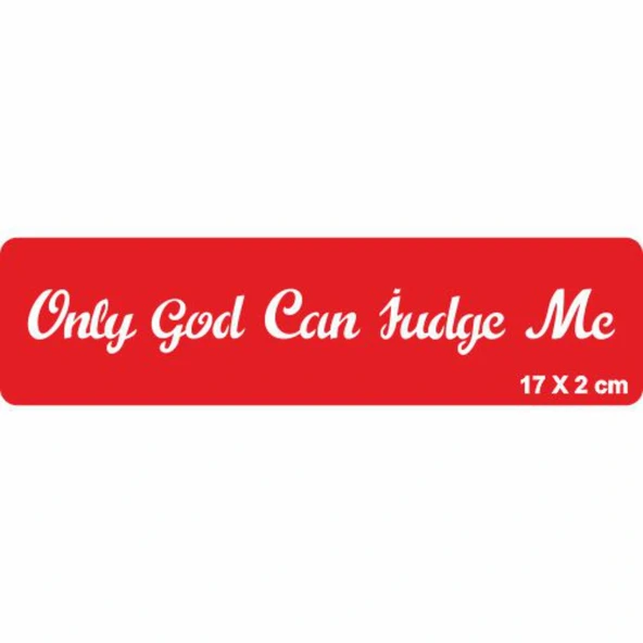 Beni Sadece Tanrı Yargılar El Yazısı Tattoo Geçici Dövme Şablonları Kına Kalıpları ürün görseli 1