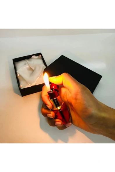 AlsepeteAvm Ruj Modeli Gazlı Alevli Çakmak Hediye - 3