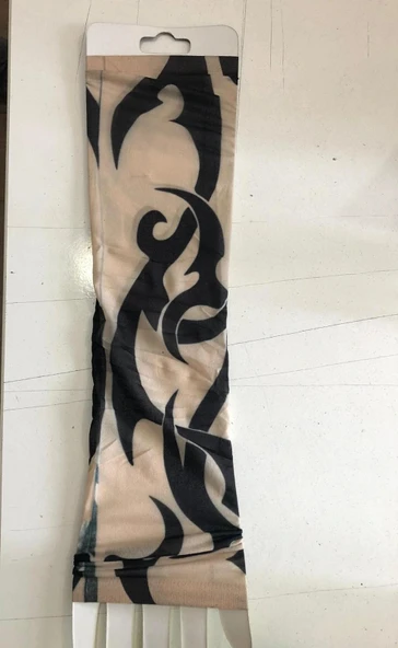 Giyilebilir Dövme Tribal Dövme Çift Kol - 4