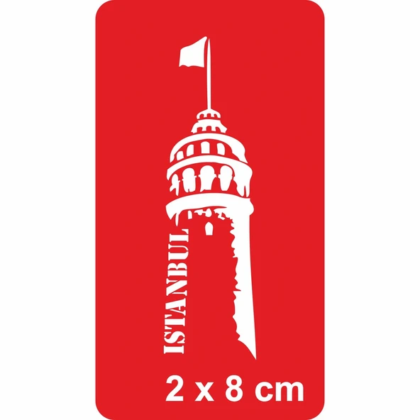 Galata Kulesi Tattoo Geçici Dövme Şablonları Kına Kalıpları ürün görseli 1