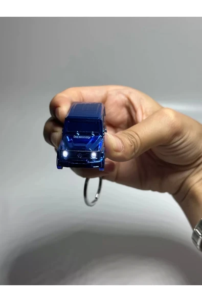 AlsepeteAvm Şarjlı Araba Modeli Led Işıklı Anahtarlık Çakmak - Resim 3